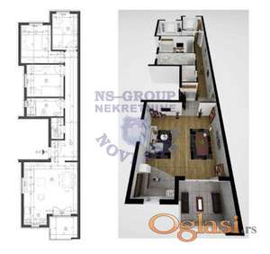 Troiposoban stan na Klisi, povrat PDV-a!